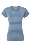 Mountain Equipment W GROUNDUP STRIPE TEE - PeakStyle