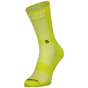 Scott SOCK PERFORMANCE CREW sulphur yellow/black 45-47 (XL) - PeakStyle