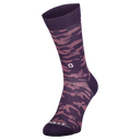 Scott SOCK TRAIL CAMO CREW dark purple/white 45-47 (XL) - PeakStyle