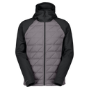 Scott M HOODY DEFINED WARM HYBRID evening grey/black XXL - PeakStyle